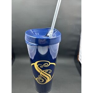 Universal Studios Wicked Shiz University Logo Tumbler With Straw Exclusive‎